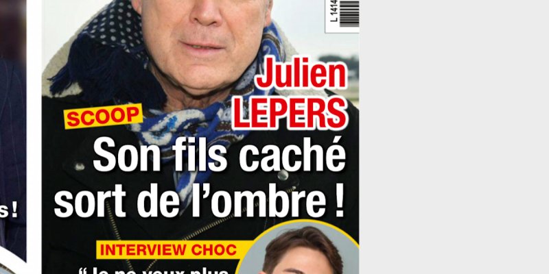 Julien Lepers, son fils caché sort de l'ombre, il ne veut plus être un « bata*d ».