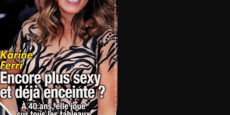 Karine Ferri, bébé 3 avec Yoann Gourcuff - Geste classe de Julien Courbet