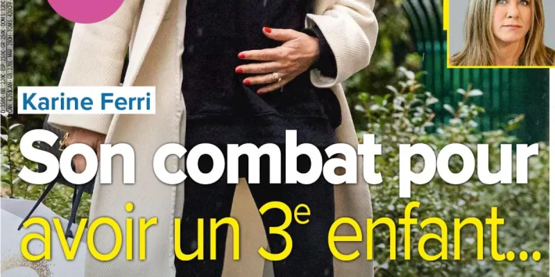 Karine Ferri, son bonheur se concrétise, un 3 ème enfant se profile