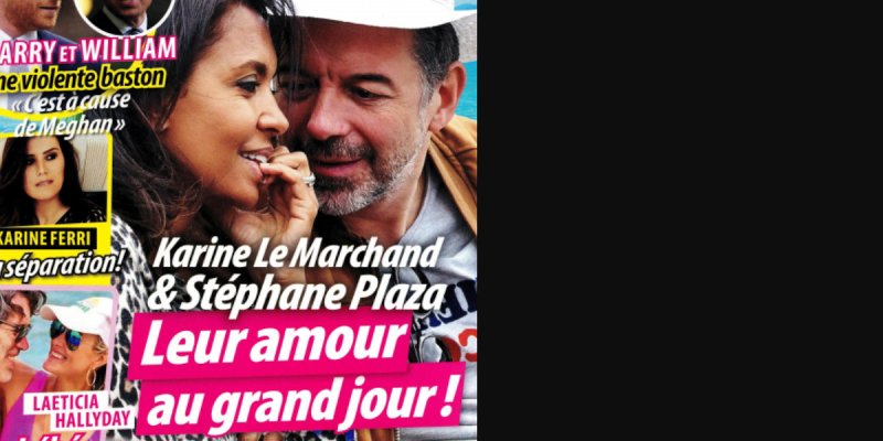 Karine Le Marchand et Stéphane Plaza, leur amour au grand jour