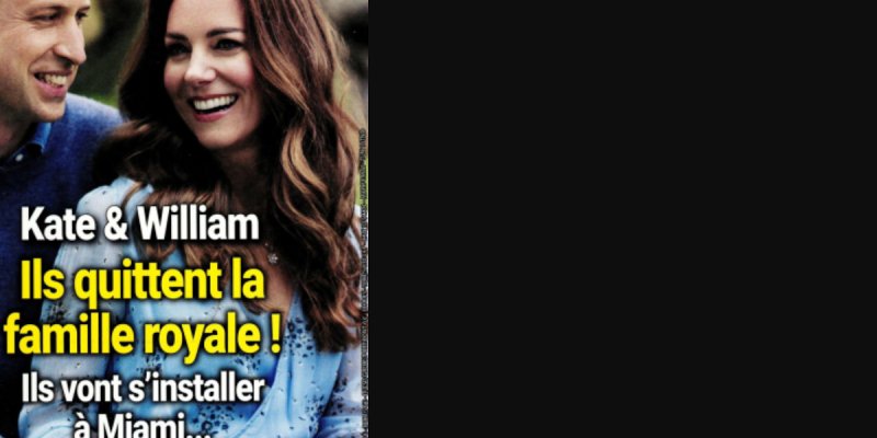 Kate Middleton et William quittent la famille royale, cap sur Miami, la vérité sur la rumeur
