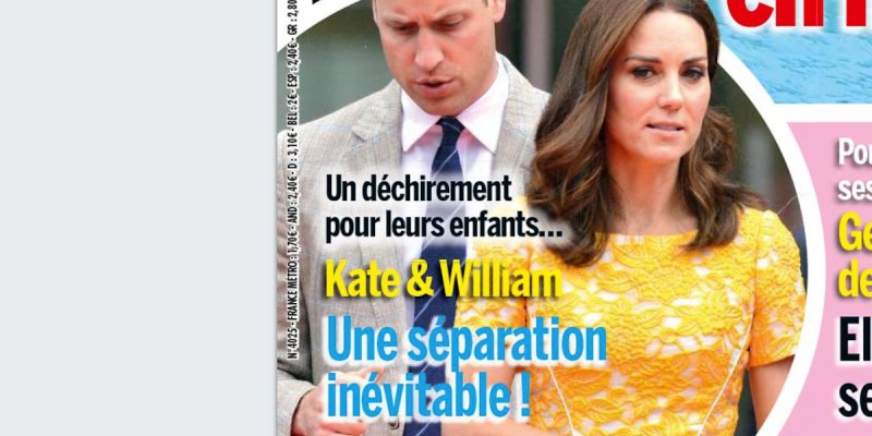 Kate Middleton et William - Une séparation inévitable ! Un déchirement pour leurs enfants