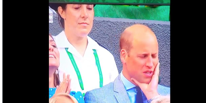 Kate Middleton impassible face au dérapage de Prince William à Wimbledon (vidéo)