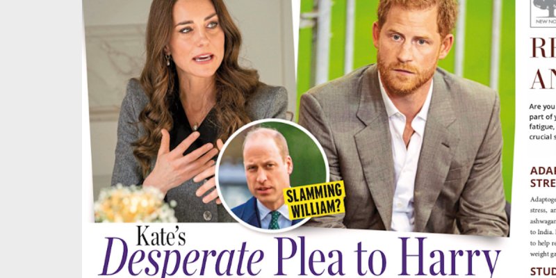 Kate Middleton, maladie psychiatrique - Inquiétante menace de Prince Harry