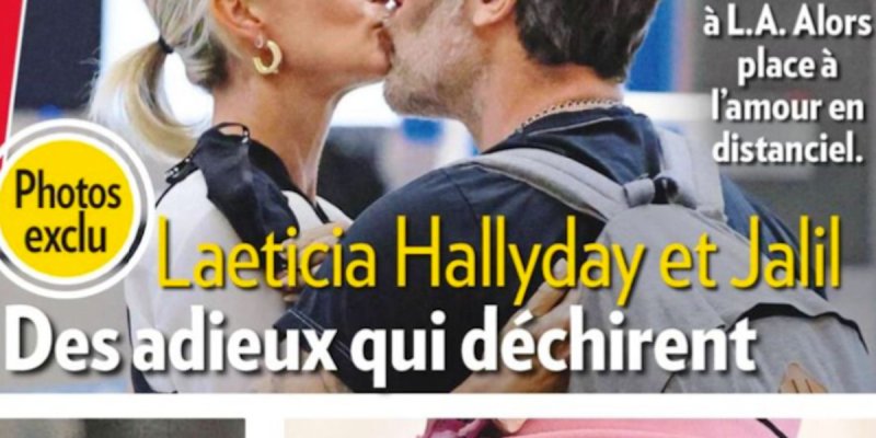 Laeticia Hallyday et Jalil Lespert, des adieux déchirants, elle veut à l'administration américaine