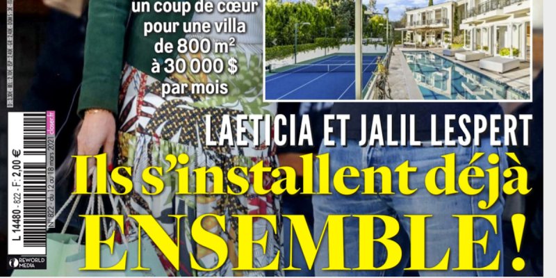 Laeticia Hallyday et Jalil Lespert s'installent ensemble à Brentwood. une villa à 30 000 euros par mois