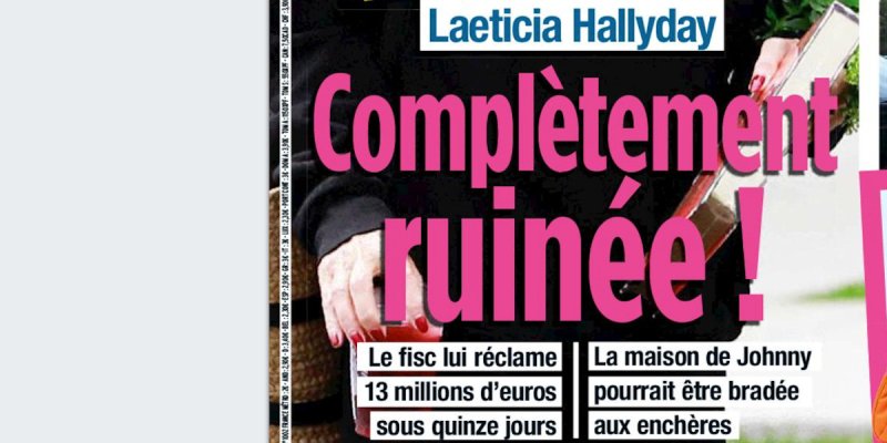 Laeticia Hallyday étranglée par le fisc, 13 millions réclamés sous 15 jours
