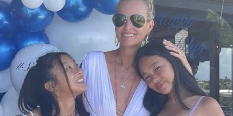 Laeticia Hallyday prend son pied à Saint-Barth sur un fliteboard !