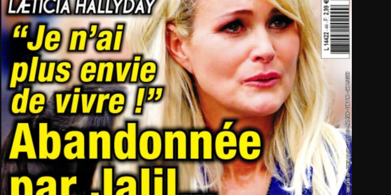 Laeticia Hallyday « Je n'ai plus envie de vivre », abandonnée par Jalil
