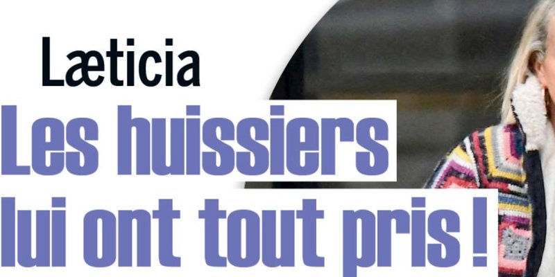 Laeticia Hallyday, les huissiers lui ont tout pris, son cri de cœur chez Yann Barthès