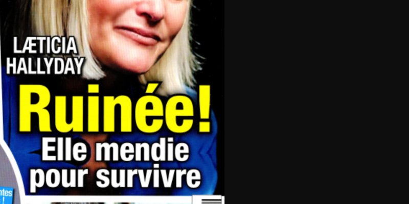 Laeticia Hallyday ruinée - Elle mendie pour survivre