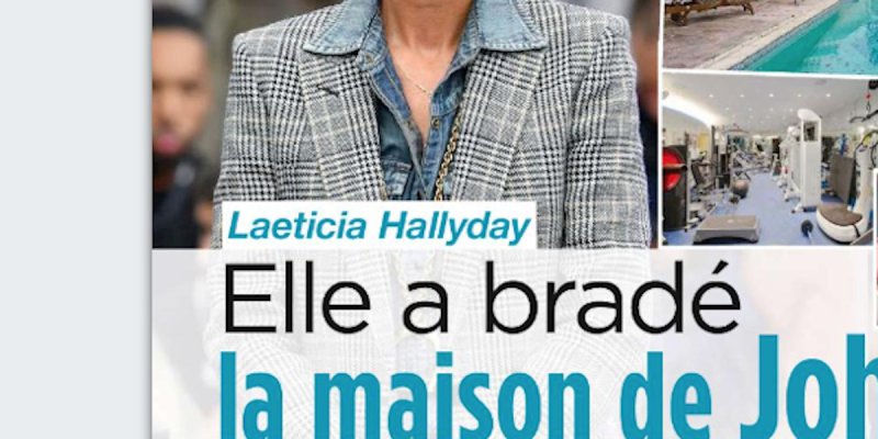 Laeticia Hallyday sous pression - Elle brade sa maison à Marnes-la-Coquette