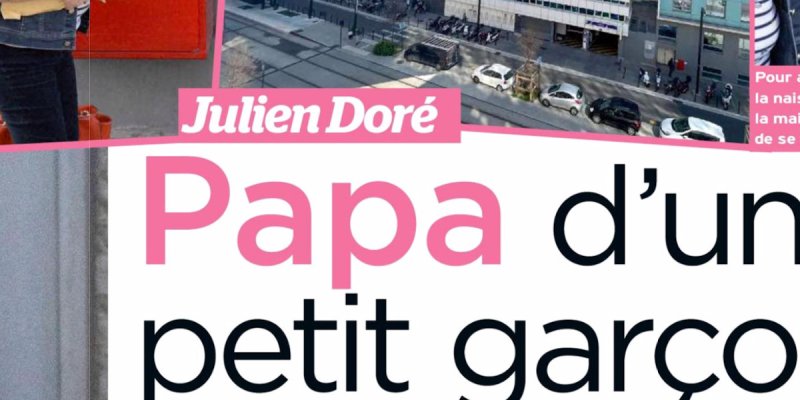 Laurent Delahousse, clin d'oeil à Julien Doré, jeune papa (photo)