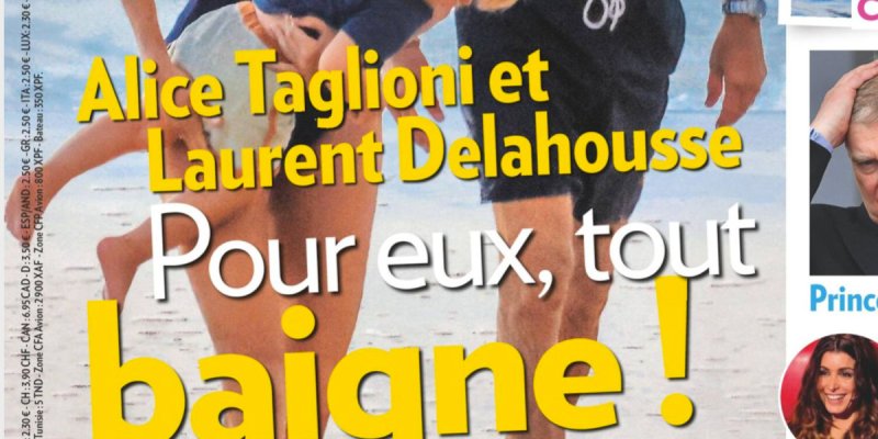 Laurent Delahousse et Alice Taglioni en vacances au Cap Ferret, toutes simples et sans folie