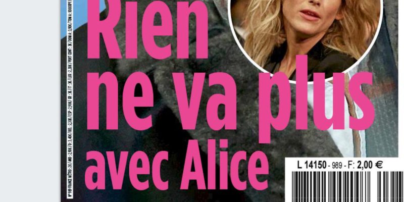 Laurent Delahousse, rien ne va plus avec Alice Taglioni