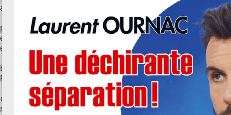 Laurent Ournac en couple avec Ludivine, une déchirante séparation