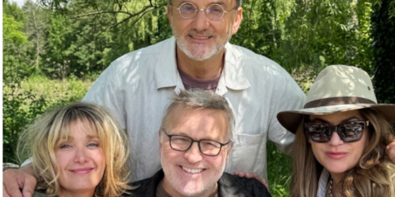 Laurent Ruquier et Caroline Anglade frigorifiés