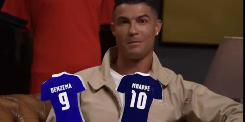 Le choix de Ronaldo entre Kylian Mbappé et Karim Benzema suscite la controverse