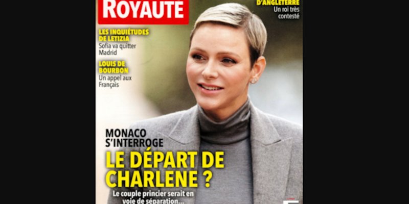 Le départ de Charlène de Monaco, son couple avec Albert en péril, la fin d'un conte de fée !