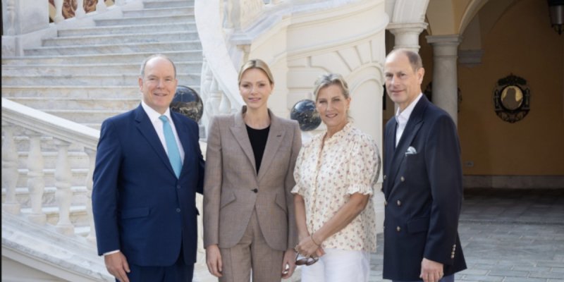 Le détail mode de Charlène de Monaco fait mouche face aux Édimbourg
