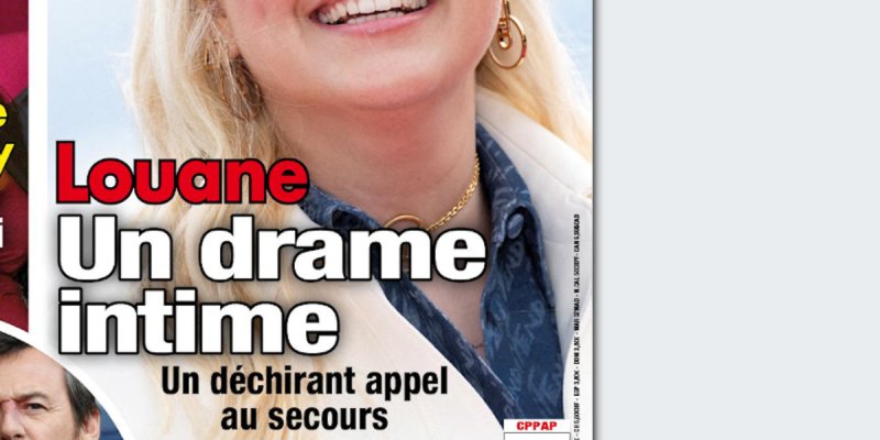 Louane - un drame intime - Un déchirant appel au secours
