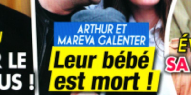 Mareva Galanter, Arthur - choc en plein été - leur bébé est mort (photo)
