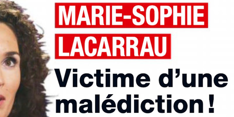 Marie-Sophie Lacarrau absente du JT - face à une terrible malédiction