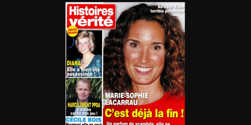 Marie-Sophie Lacarrau, au cœur d'une terrible polémique, déjà la fin, un parfum de scandale