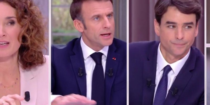 Marie-Sophie Lacarrau et Julian Bugier, Réactions agaçantes face Emmanuel Macron, la toile en ébullition
