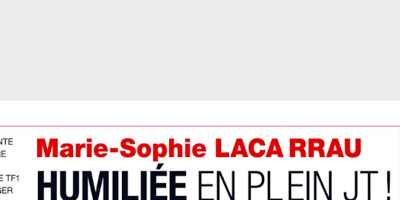 Marie-Sophie Lacarrau humiliée en plein JT de TF1, elle a retenu la leçon