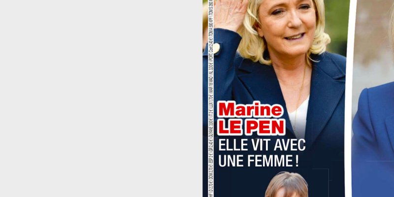 Marine Le Pen vit avec une femme, révélation sur leur relation