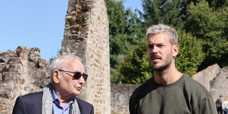 Matt Pokora face à l'horreur d'Oradour