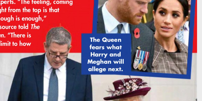 Meghan Markle et Harry, leur déballage impudique exaspère, la riposte brutale de la reine