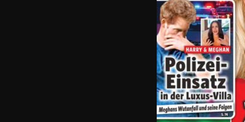 Meghan Markle et Harry, mystérieuse opération policière dans leur villa de Montecito