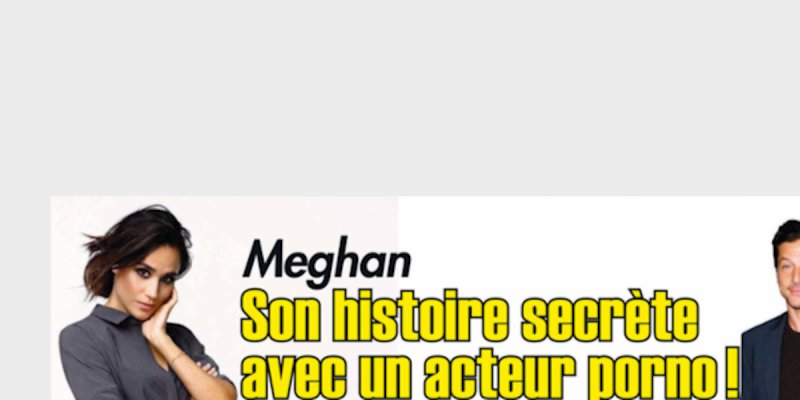 Meghan Markle inquiète Prince Harry - révélation sur liaison avec un acteur X