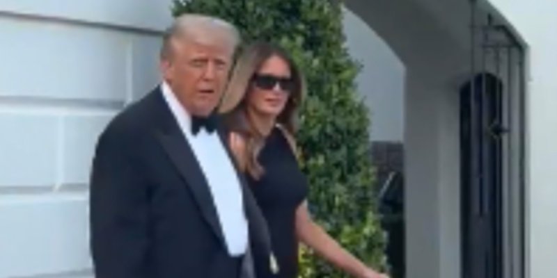 Melania Trump figée face à la fureur contre son mari