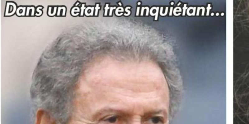 Michel Drucker dans un état inquiétant, infection, il est toujours à l'hôpital