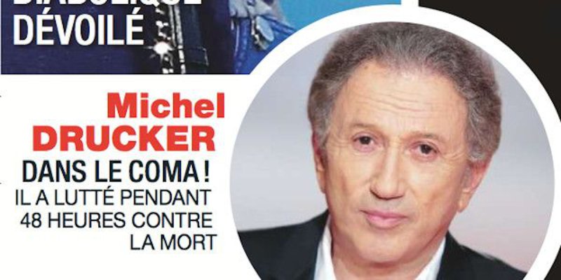 Michel Drucker, lutte contre la mort - Son triste aveu