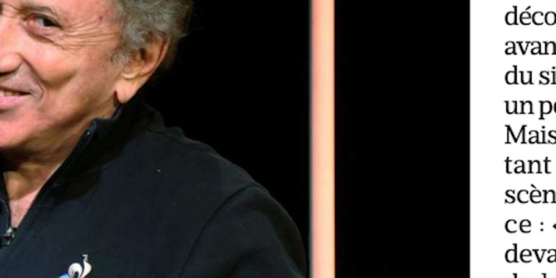 Michel Drucker s'explique sur un étonnant clin d'œil à Eric Zemmour, prétendant à l'Élysée