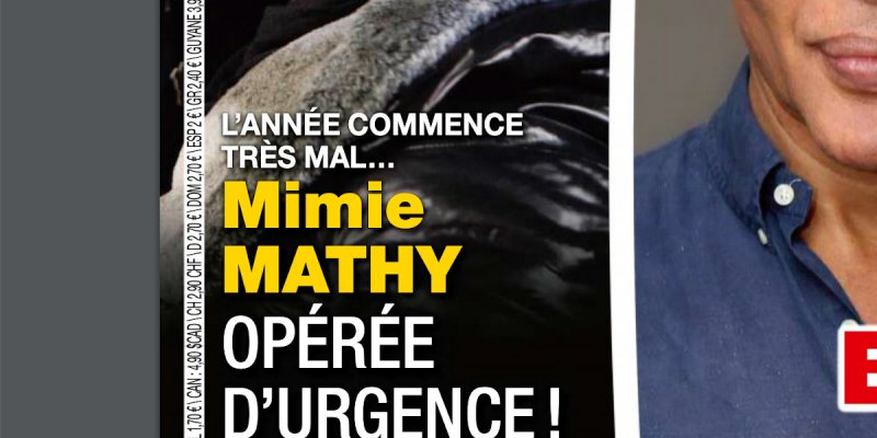 Mimie Mathy opérée d'urgence, un début 2022 compliqué