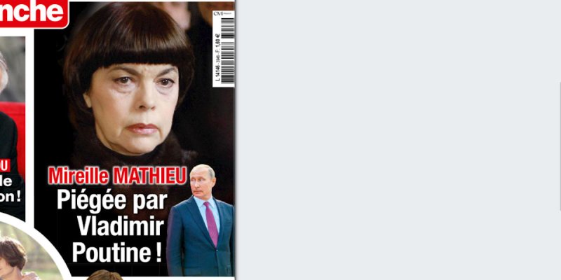 Mireille Mathieu piégée par Vladimir Poutine, la vraie raison