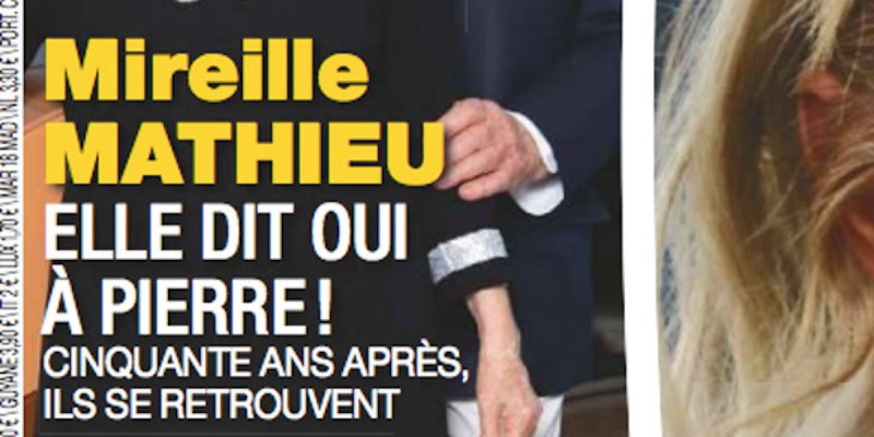 Mireille Mathieu pleure Pierre Cardin, elle lui avait dit oui