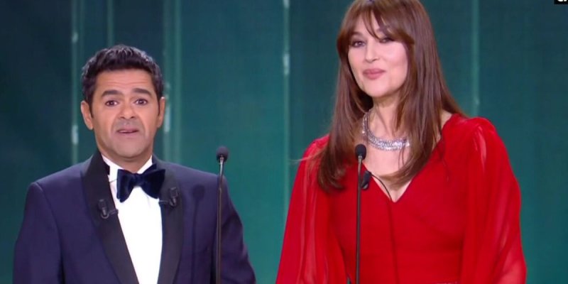 Monica Bellucci révèle « un secret » sur Vincent Cassel en direct aux César 2023