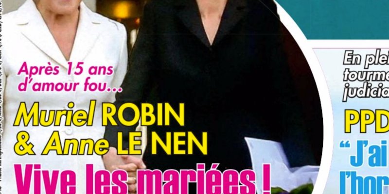 Muriel Robin mariée avec Anne Le Nen, étrange brouille avec Tex, il règle ses comptes