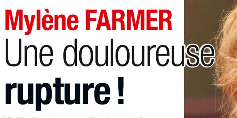 Mylène Farmer dévastée par le chagrin, au plus mal après sa rupture avec Benoît Di Sabatino