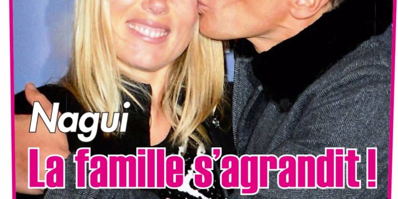 Nagui, fou de joie avec Melanie Page, la famille s'agrandit