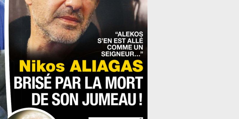 Nikos Aliagas brisé par la mort de son jumeau, il s'en est allé comme un seigneur