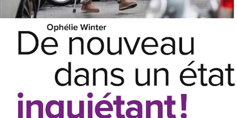 Ophélie Winter, fuite de la Réunion, de nouveau dans un état inquiétant