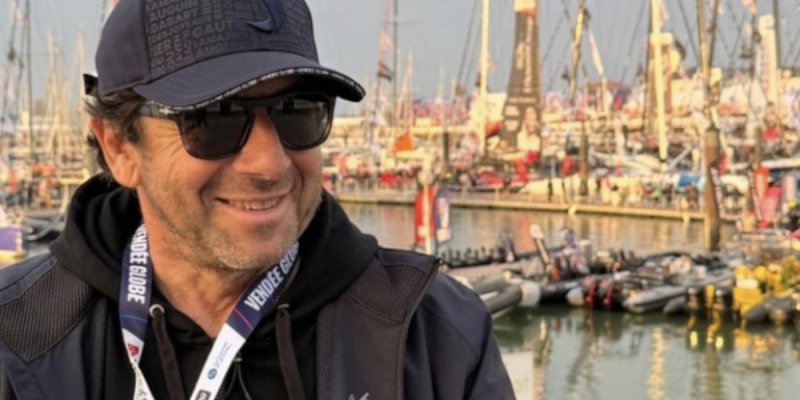 Patrick Bruel au Vendée Globe : toujours sans Clémence à ses côtés