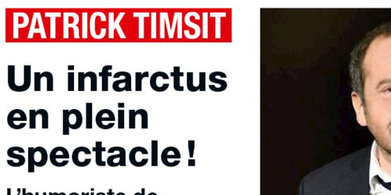 Patrick Timsit face au drame - Un infarctus en plein spectacle !